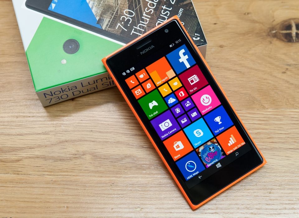 [Trên tay] Nokia Lumia 730 Dual SIM chính hãng - giá 4.989.000đ